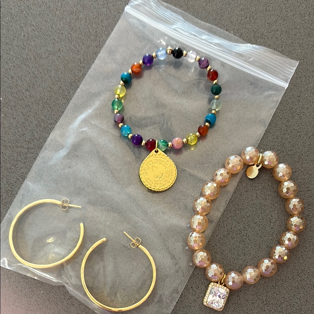 Gold Bracelet with Elegant Design